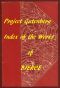 [Gutenberg 58807] • Index of the Project Gutenberg Works of Ambrose Bierce